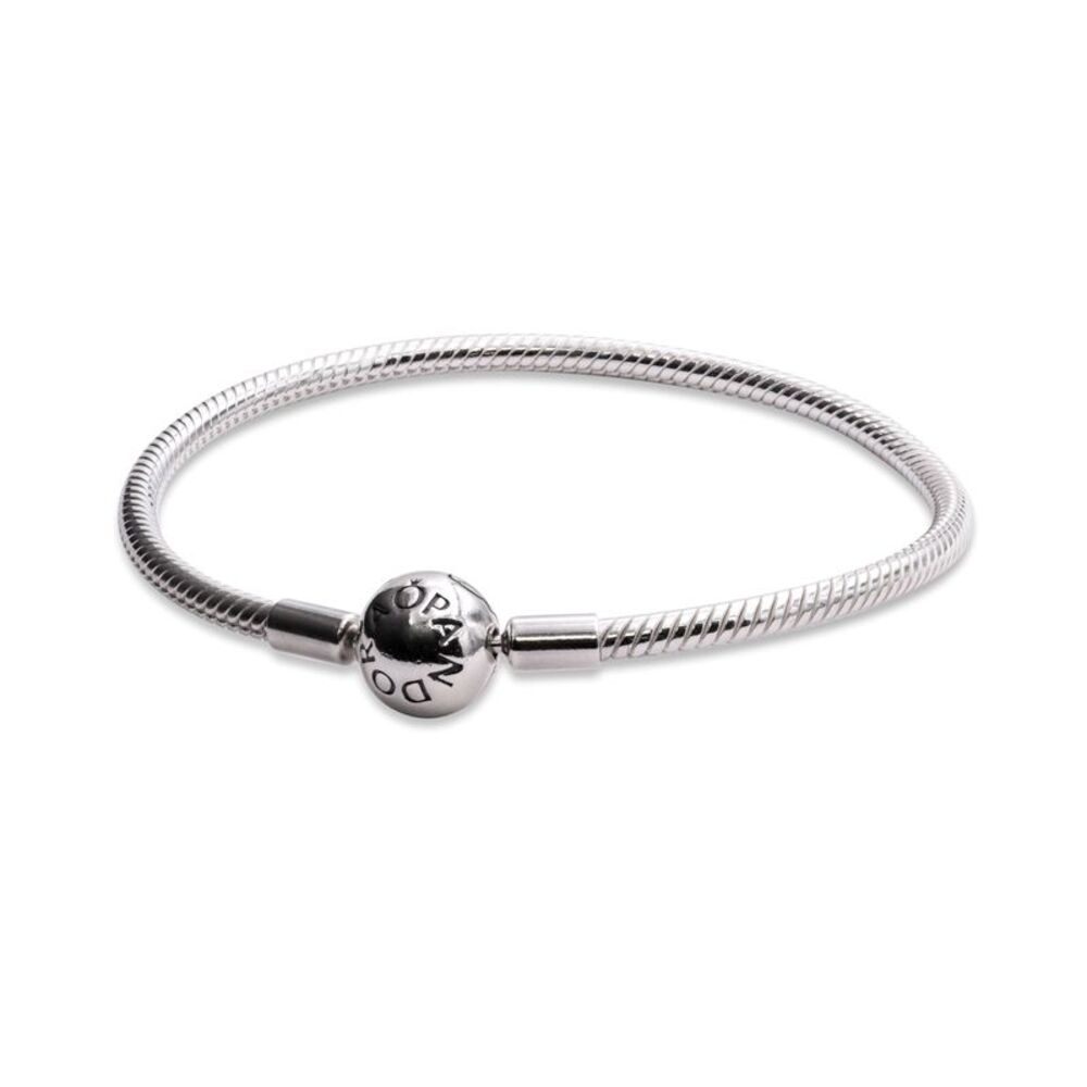Pandora Smooth Silver Clasp Bracelet -